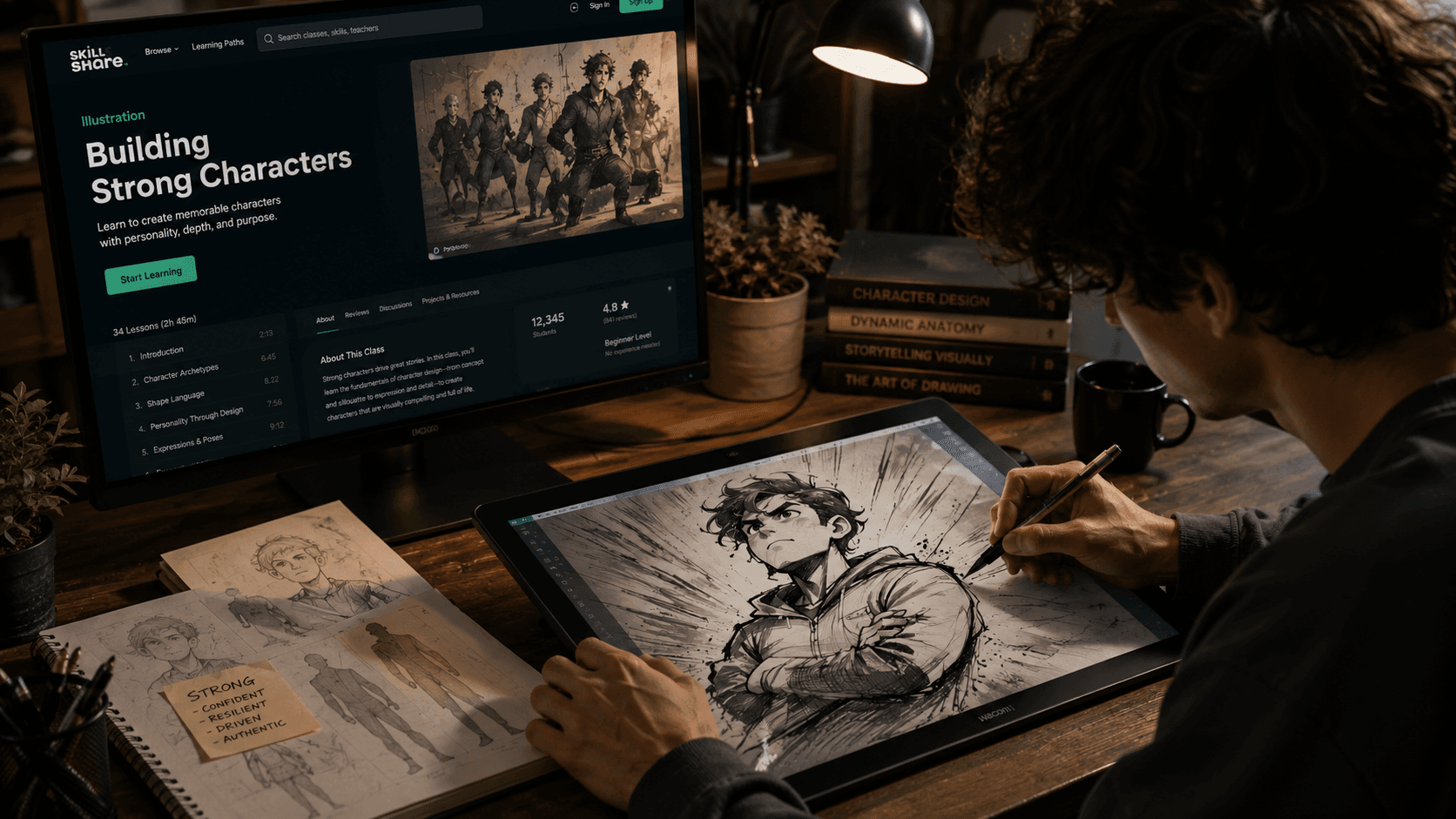Building Strong Characters